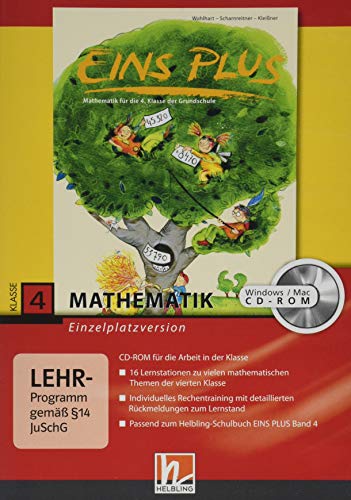 EINS PLUS 4. Ausgabe Deutschland. Lernsoftware für die Klasse: Einzelplatzversion. Klasse 4 (EINS PLUS (D): Mathematik Grundschule)