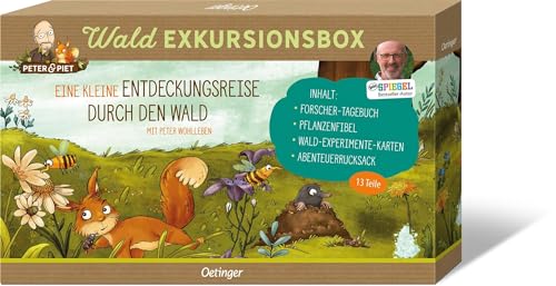 Peter & Piet. Wald-Exkursionsbox: Exkursionsbox für kleine Waldentdecker von Oetinger