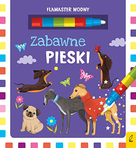 Flamaster wodny Zabawne pieski