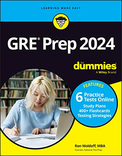 GRE Prep 2024 For Dummies with Online Practice von Wiley & Sons