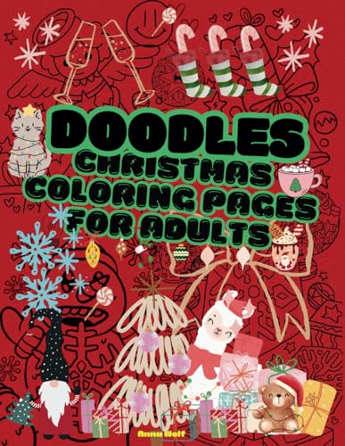 Doodles Christmas Coloring Pages for Adults von Independently published