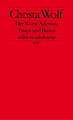 Der Worte Adernetz: Essays und Reden (edition suhrkamp)