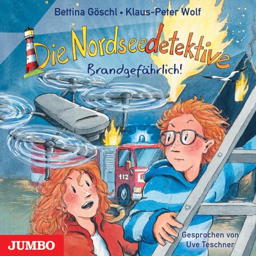 Die Nordseedetektive. Brandgefährlich!: Band 12