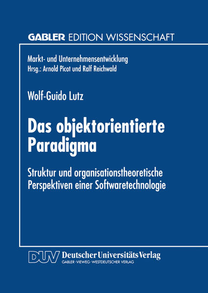 Das objektorientierte Paradigma von Deutscher Universitätsverlag