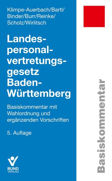 Landespersonalvertretungsgesetz Baden-Württemberg von Bund-Verlag GmbH