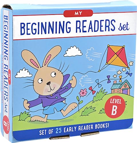 My Beginning Readers: Level B (Set of 25 Books) (Middle English Edition)