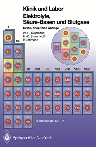 Elektrolyte, Säure-Basen und Blutgase: Klinik und Labor