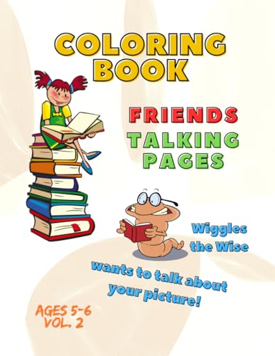 Coloring Book - Talking Page - Friends: Ages 5-6 - Vol. 2 von Independently published