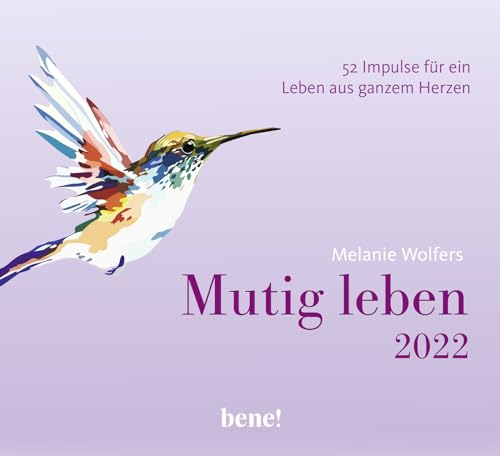 Mutig leben - Aufstellkalender 2022: 53 Impulse für ein Leben aus ganzem Herzen von Droemer Knaur*