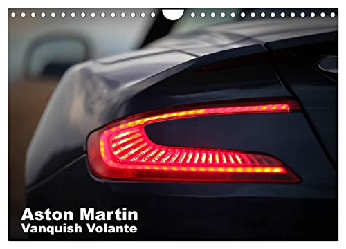 Aston Martin Vanquish Volante / UK-Version (Wall Calendar 2025 DIN A4 landscape), CALVENDO 12 Month Wall Calendar: The Aston Martin Vanquish Volante von Calvendo