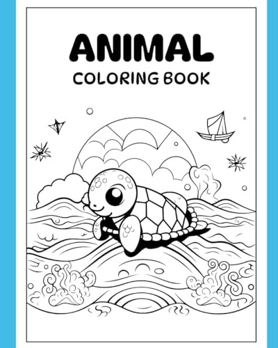 Animal Coloring Book: For Kids! von Independently published