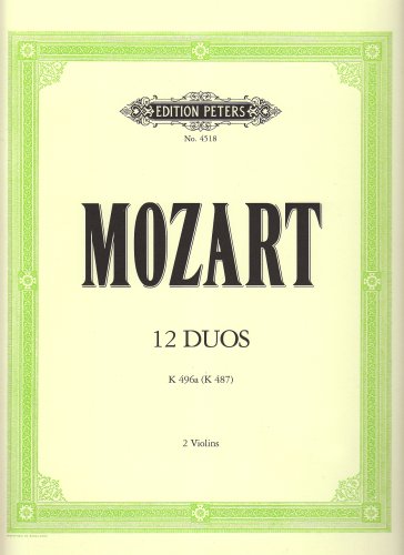 LEICHTE DUOS(12) KV487 VIOLONS