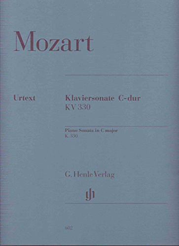 Klaviersonate C-dur KV 330 (300h): Besetzung: Klavier zu zwei Händen (G. Henle Urtext-Ausgabe) von G. Henle Verlag