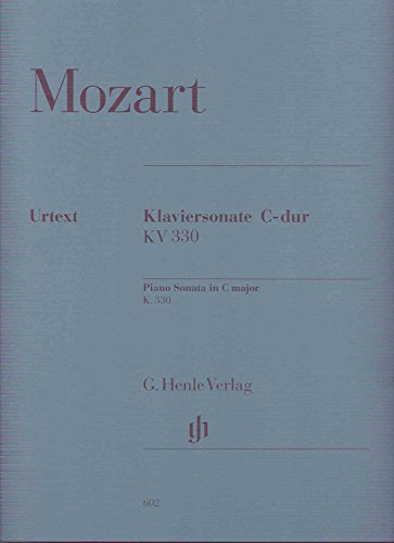 Klaviersonate C-dur KV 330 (300h): Besetzung: Klavier zu zwei Händen (G. Henle Urtext-Ausgabe)