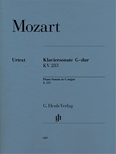 Klaviersonate G-dur KV 283 (189h): Instrumentation: Piano solo (G. Henle Urtext-Ausgabe)
