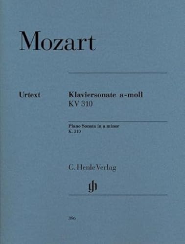 Klaviersonate a-moll KV 310 (300d): Instrumentation: Piano solo (G. Henle Urtext-Ausgabe) von Henle, G. Verlag