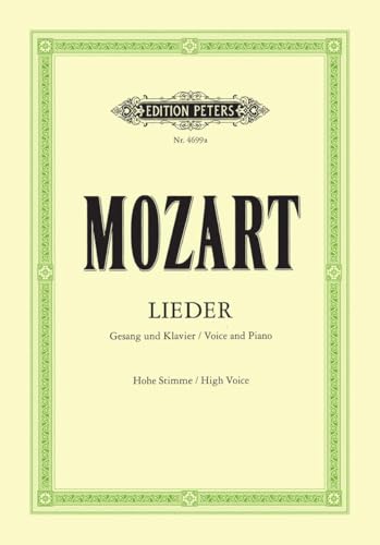 [50] Ausgewählte Lieder: für Hohe Singstimme und Klavier