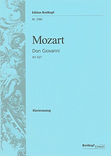 Don Giovanni KV 527 - Dramma giocoso in 2 Akten - Klavierauszug (EB 2180)