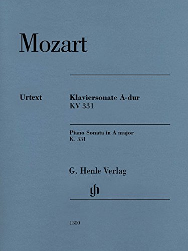 Klaviersonate A-dur KV 331 (300i) mit türkischem Marsch (Alla Turca) (G. Henle Urtext-Ausgabe)