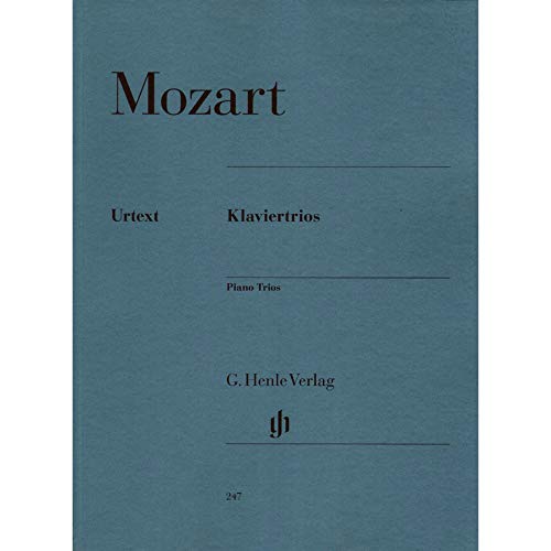 Klaviertrios. Violine, Violoncello, Klavier: Besetzung: Klaviertrios (G. Henle Urtext-Ausgabe)
