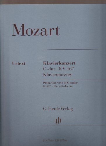 Konzert für Klavier und Orchester C-dur KV 467: Instrumentation: 2 Pianos, 4-hands, Piano Concertos (G. Henle Urtext-Ausgabe) von Henle, G. Verlag