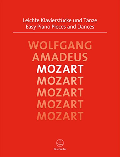 Leichte Klavierstücke und Tänze. Spielpartitur, Sammelband, Urtextausgabe: Urtext d. Neuen Mozart-Ausg. von Bärenreiter