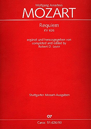 Mozart: Requiem (KV 626). Partitur