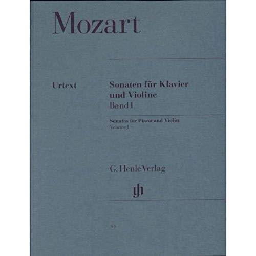 Sonaten für Klavier und Violine, Band I: Besetzung: Violine und Klavier (G. Henle Urtext-Ausgabe) von Henle, G. Verlag