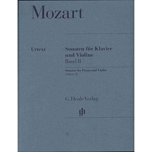 Sonaten für Klavier und Violine, Band II: Besetzung: Violine und Klavier (G. Henle Urtext-Ausgabe) von Henle, G. Verlag