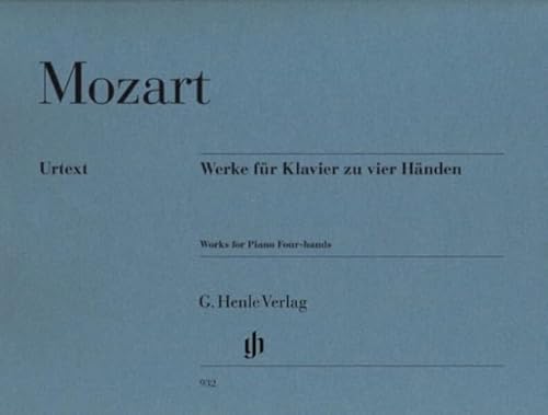 Werke für Klavier zu vier Händen: Besetzung: Klavier zu vier Händen (G. Henle Urtext-Ausgabe) von Henle, G. Verlag