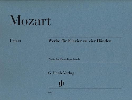 Werke für Klavier zu vier Händen: Besetzung: Klavier zu vier Händen (G. Henle Urtext-Ausgabe)