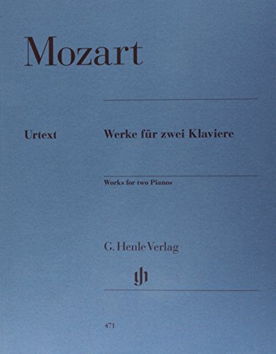 Werke für zwei Klaviere zu 4 Händen: Besetzung: Zwei Klaviere zu vier Händen (G. Henle Urtext-Ausgabe) von Henle, G. Verlag