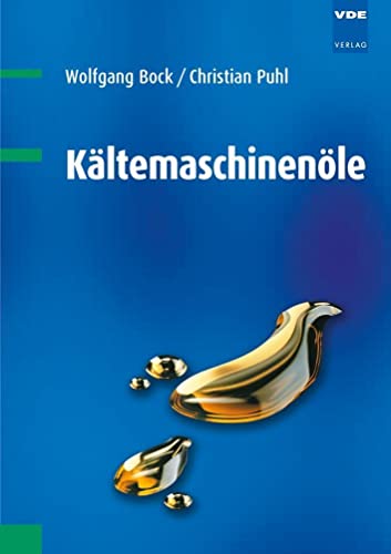 Kältemaschinenöle von Vde Verlag GmbH