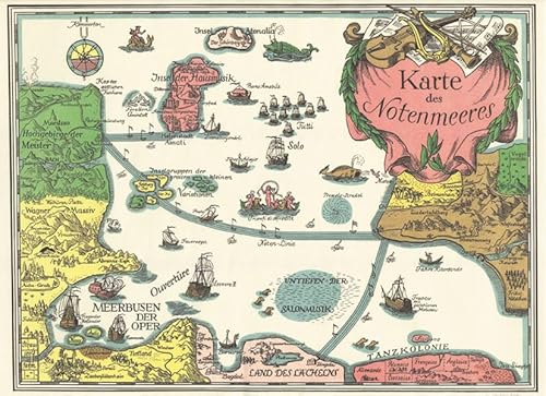 Karte des Notenmeeres