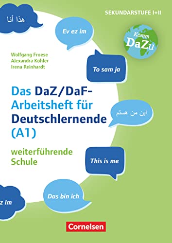 "Das bin ich" - das DaZ/DaF Arbeitsheft für Deutschlernende (A1) weiterführende Schule - Mit Aufgaben zum Gestalten, Schreiben und Sprechen: Kopiervorlagen von Cornelsen Vlg Scriptor