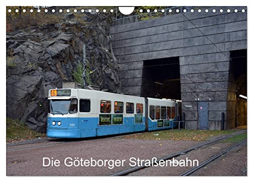 Die Göteborger Straßenbahn (Wandkalender 2024 DIN A4 quer), CALVENDO Monatskalender von CALVENDO