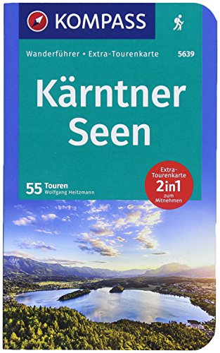 KOMPASS Wanderführer Kärntner Seen: Wanderführer mit Extra-Tourenkarte 1:75000, 55 Touren, GPX-Daten zum Download. KOMPASS Wanderführer Kärntner Seen: Wanderführer mit Extra-Tourenkarte 1:75000, 55 Touren, GPX-Daten zum Download.