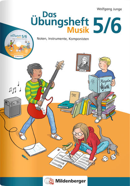 Das Übungsheft Musik 5/6 von Mildenberger Verlag GmbH