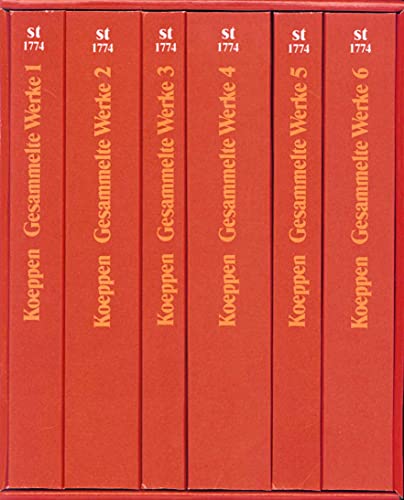 Gesammelte Werke in sechs Bänden in den suhrkamp taschenbüchern (suhrkamp taschenbuch) von Suhrkamp Verlag AG