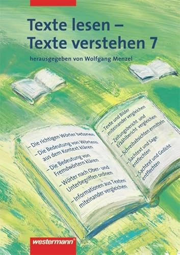 Texte lesen - Texte verstehen: Arbeitsheft 7