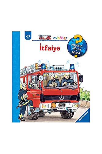 Ravensburger Minikler - İtfaiye (Ciltli): 2-4 Yaş Neden Niçin Nasıl?