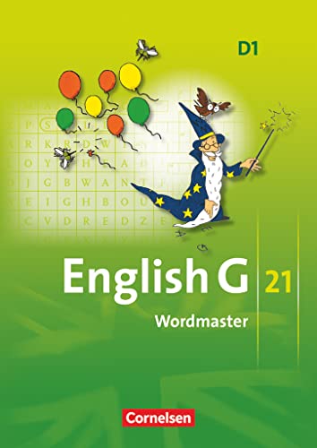 English G 21 - Ausgabe D - Band 1: 5. Schuljahr: Wordmaster mit Lösungen - Vokabellernbuch von Cornelsen Verlag GmbH