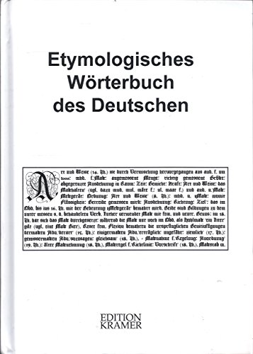 Etymologisches Wörterbuch des Deutschen von Akzente Verlagshaus in Rhenania Verlagsgesellschaft GmbH