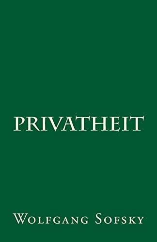 Privatheit von CREATESPACE