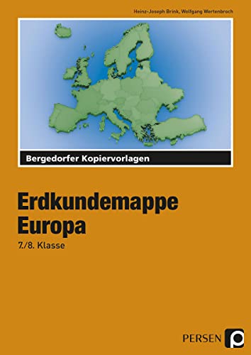 Erdkundemappe Europa: 5.-10. Klasse