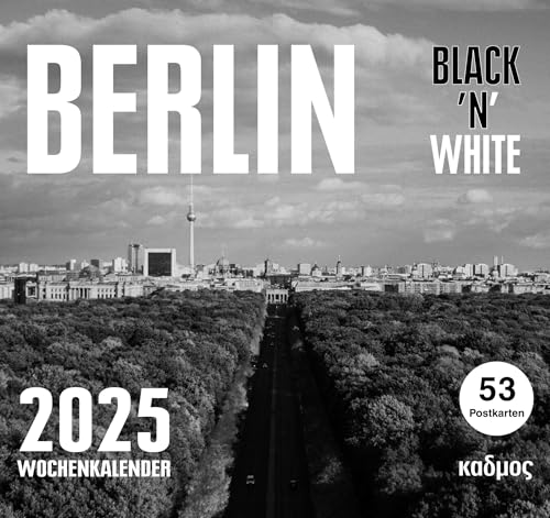 Berlin Black 'N' White (2025) (Kadmos' koole Postkartenkalender) von Kadmos' koole Postkartenkalender