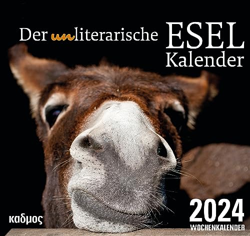 Der (un)literarische Eselkalender (2024) (Kadmos' koole Postkartenkalender) von Kulturverlag Kadmos