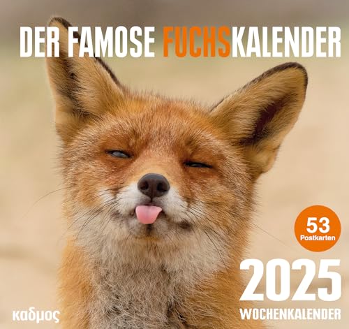 Der famose Fuchskalender (2025) (Kadmos' koole Postkartenkalender)