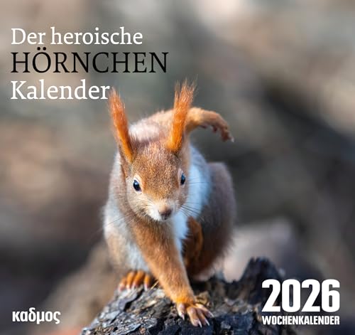 Der heroische Hörnchenkalender (2026) (Kadmos' koole Postkartenkalender) von Kadmos' koole Postkartenkalender