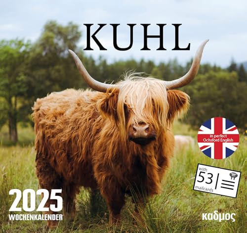 KUHL. In perfect Ochsford English (2025) (Kadmos' koole Postkartenkalender) von Kulturverlag Kadmos